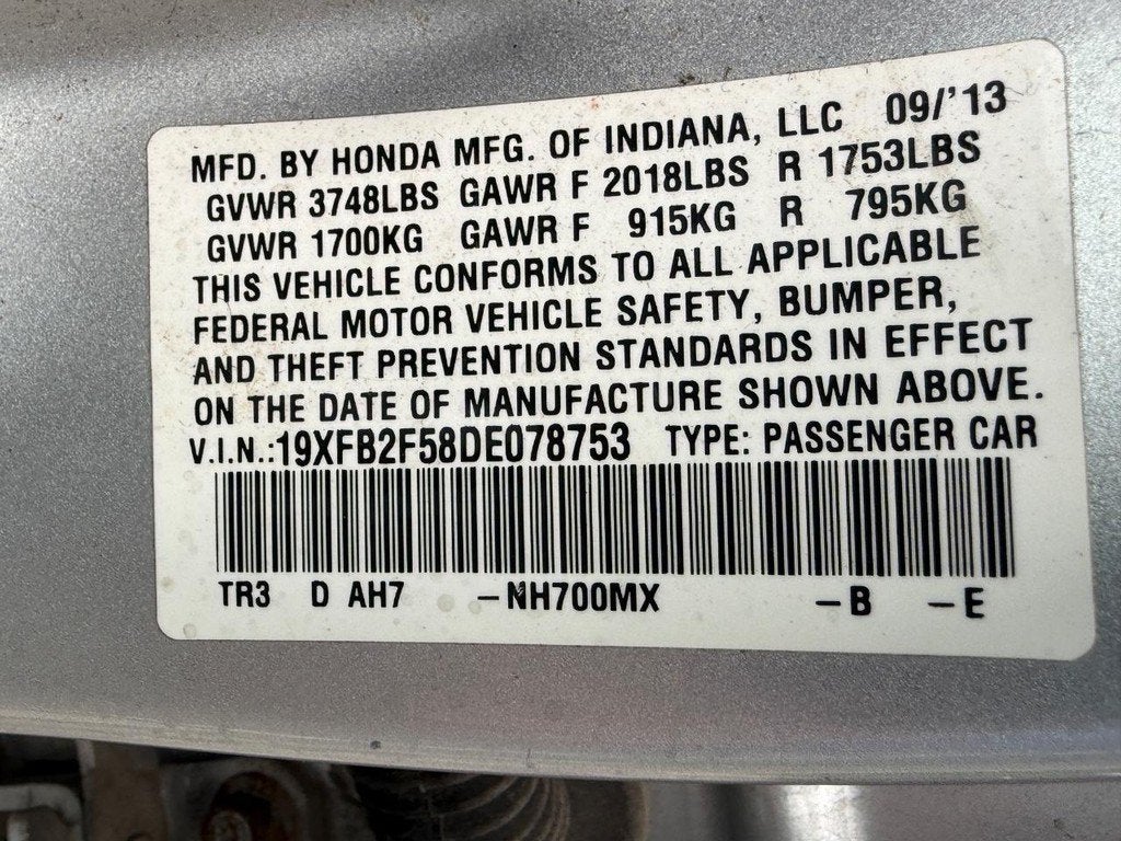2013 Honda Civic LX
