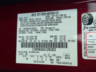 2014 Ford Mustang V6 Premium