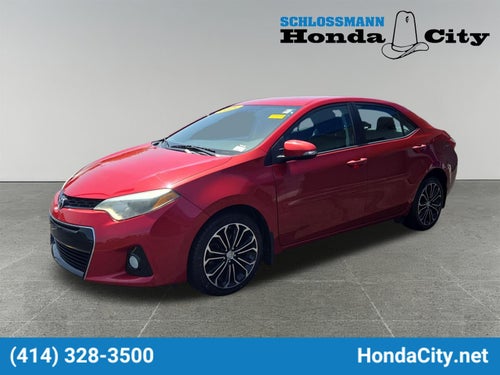 2015 Toyota Corolla S Plus