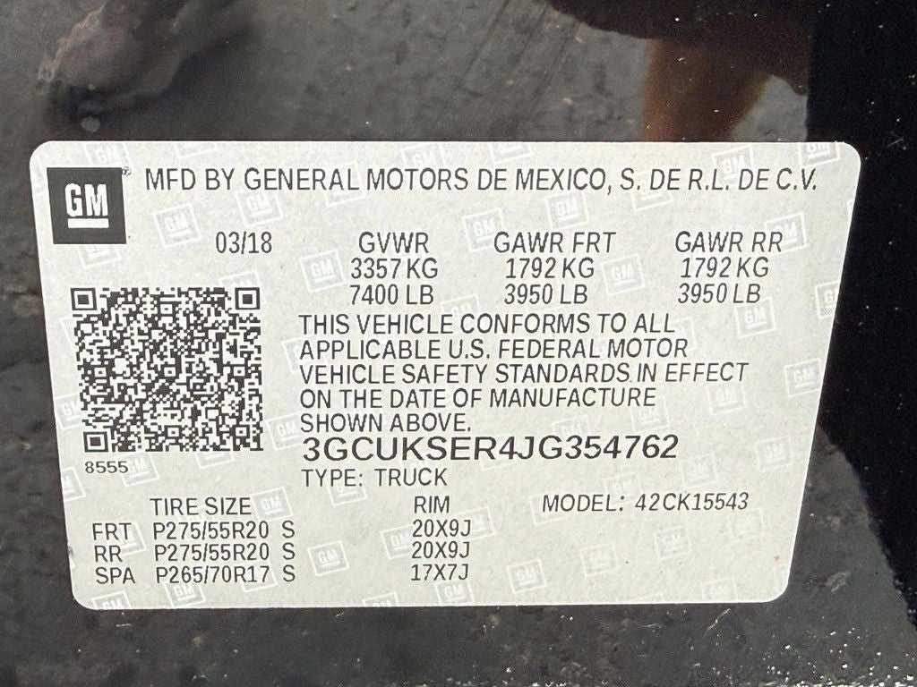 2018 Chevrolet Silverado 1500 LTZ 1LZ