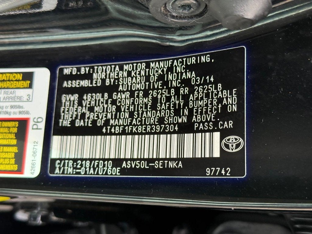 2014 Toyota Camry LE