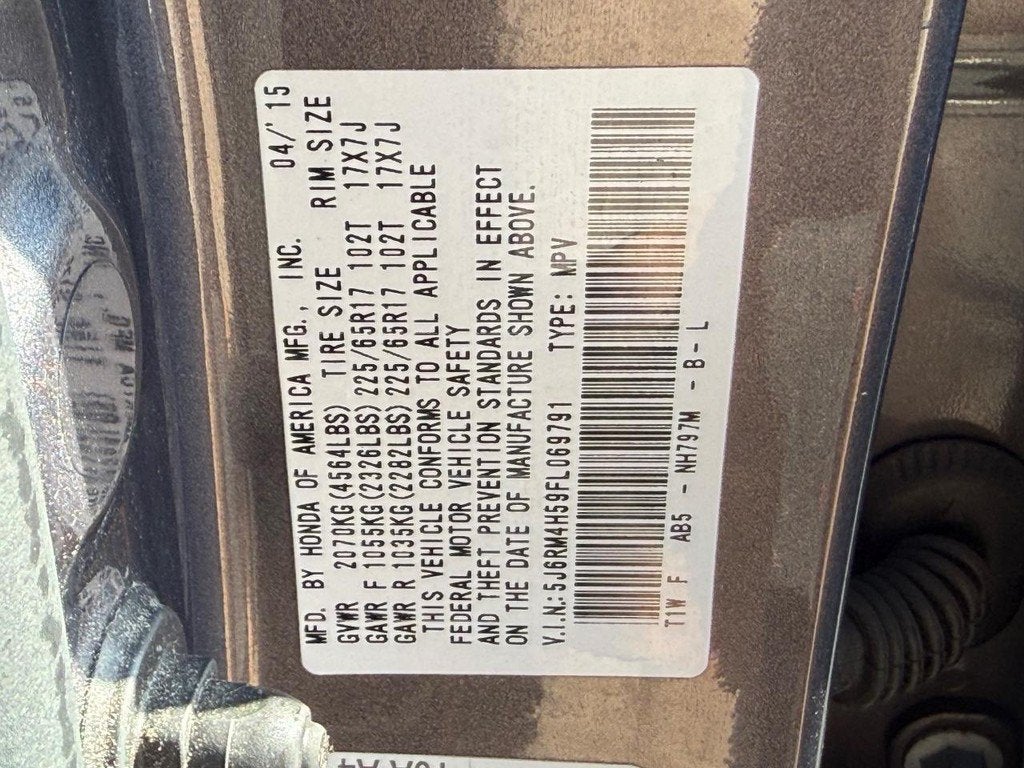 2015 Honda CR-V EX