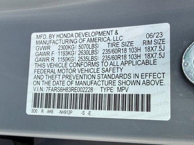 2024 Honda CR-V Hybrid Sport-L