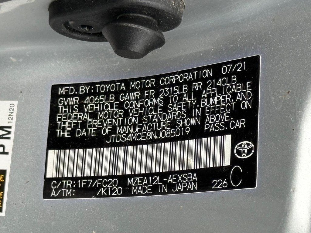 2022 Toyota Corolla SE