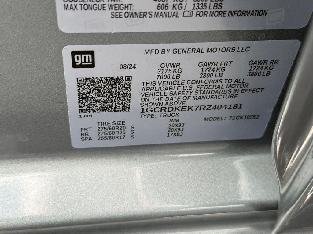 2024 Chevrolet Silverado 1500 LT