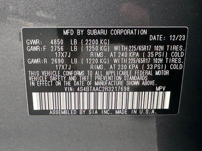 2024 Subaru Outback 2.5i