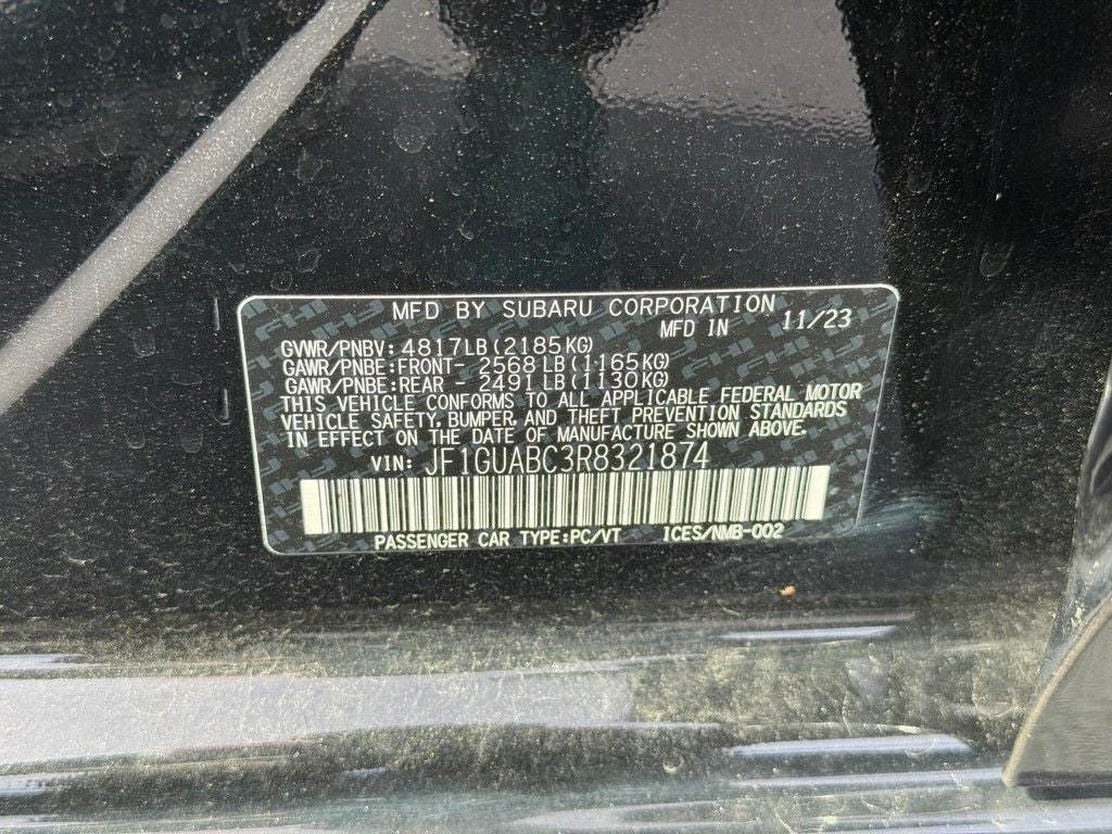 2024 Subaru Impreza Base