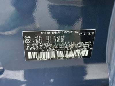 2024 Subaru Legacy Premium