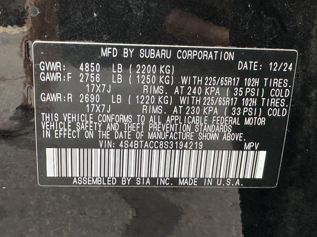 2025 Subaru Outback Premium