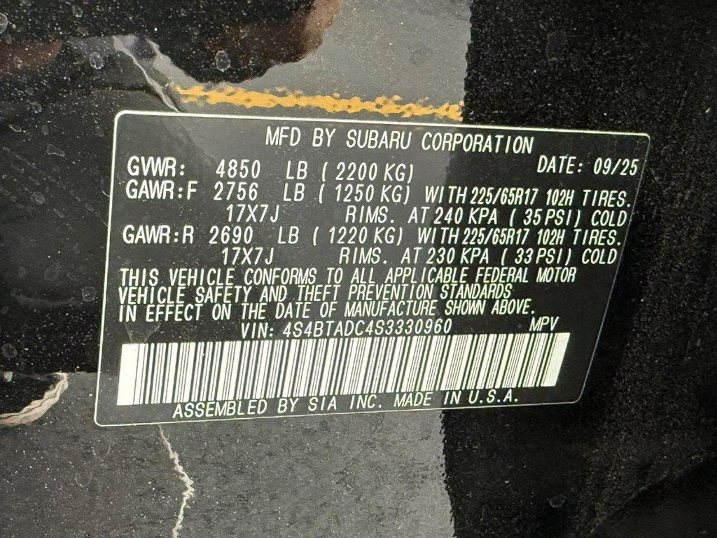 2025 Subaru Outback Premium