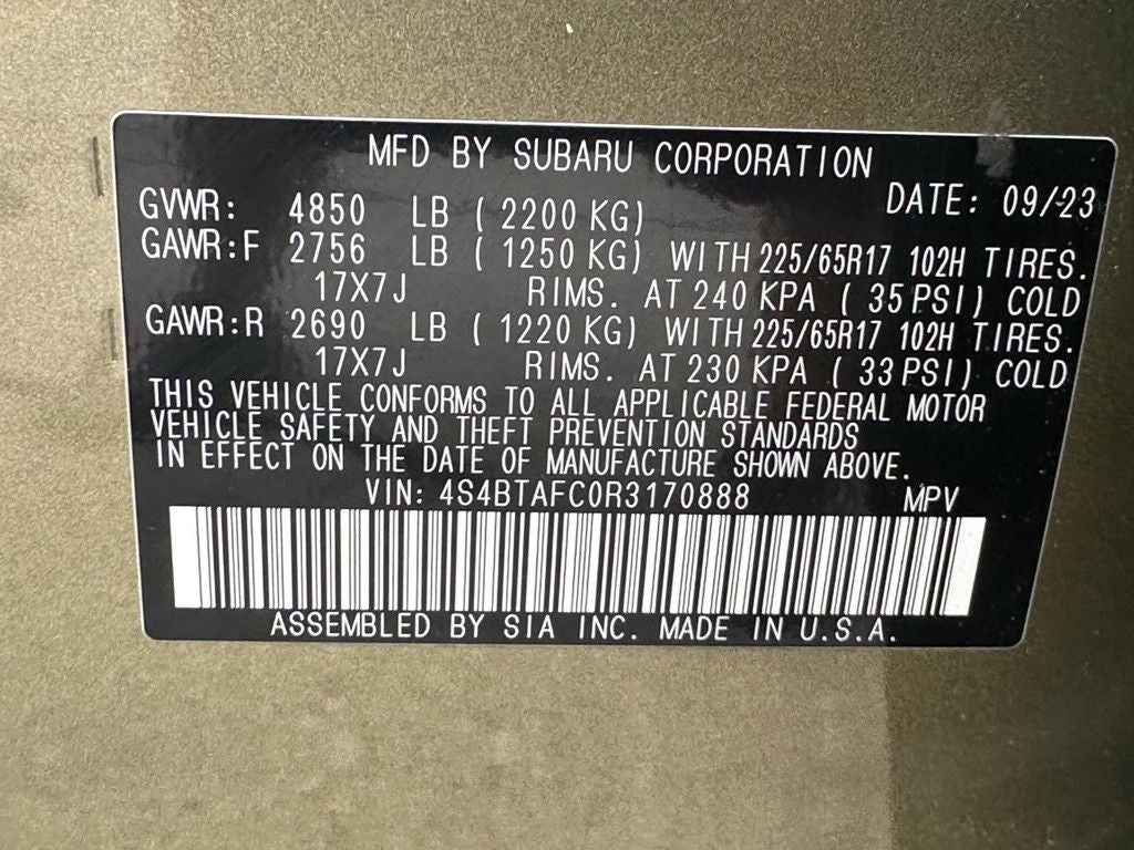 2024 Subaru Outback Premium