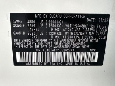 2025 Subaru Outback Premium