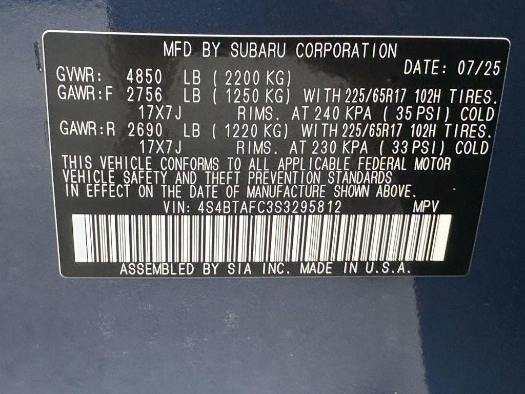 2025 Subaru Outback Premium