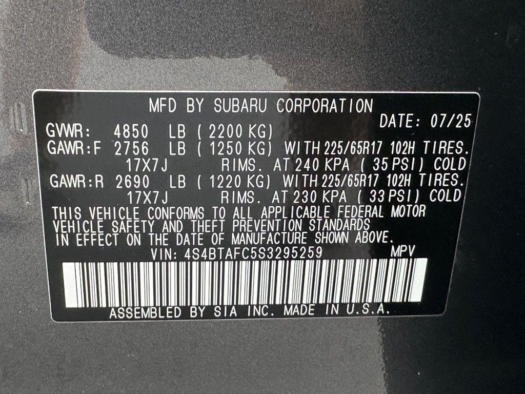 2025 Subaru Outback Premium