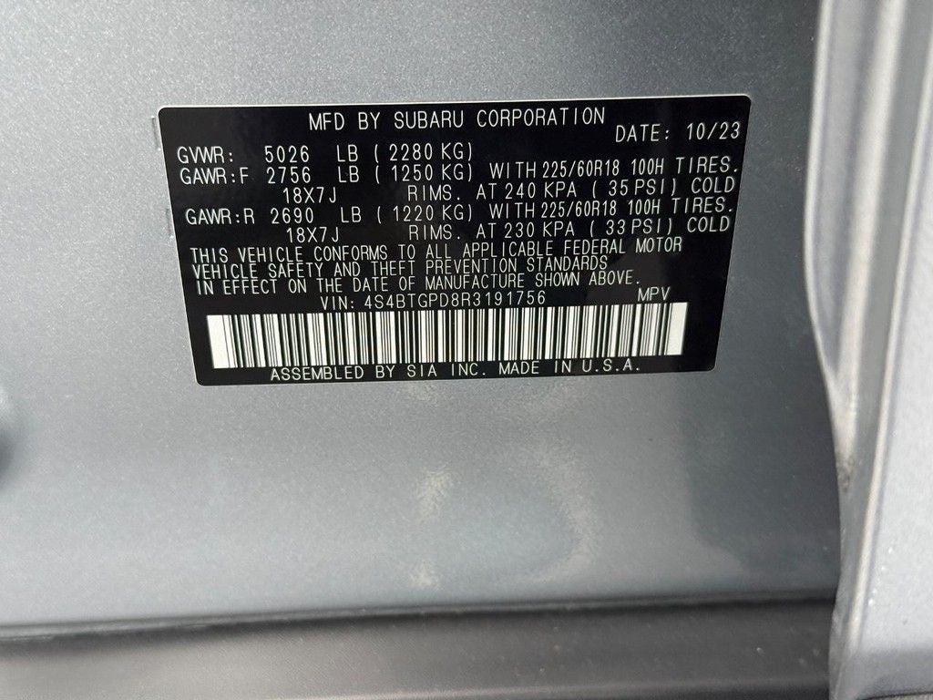 2024 Subaru Outback Touring XT