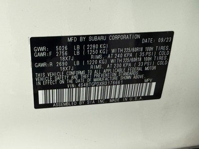 2024 Subaru Outback Touring XT