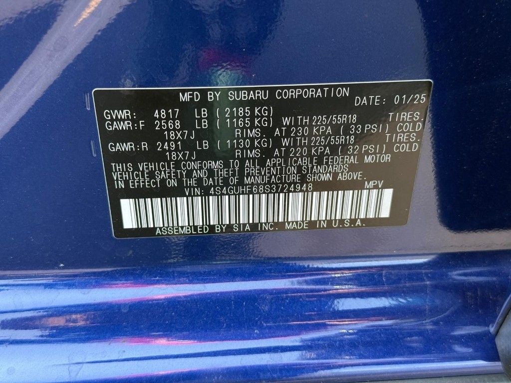 2025 Subaru Crosstrek Sport