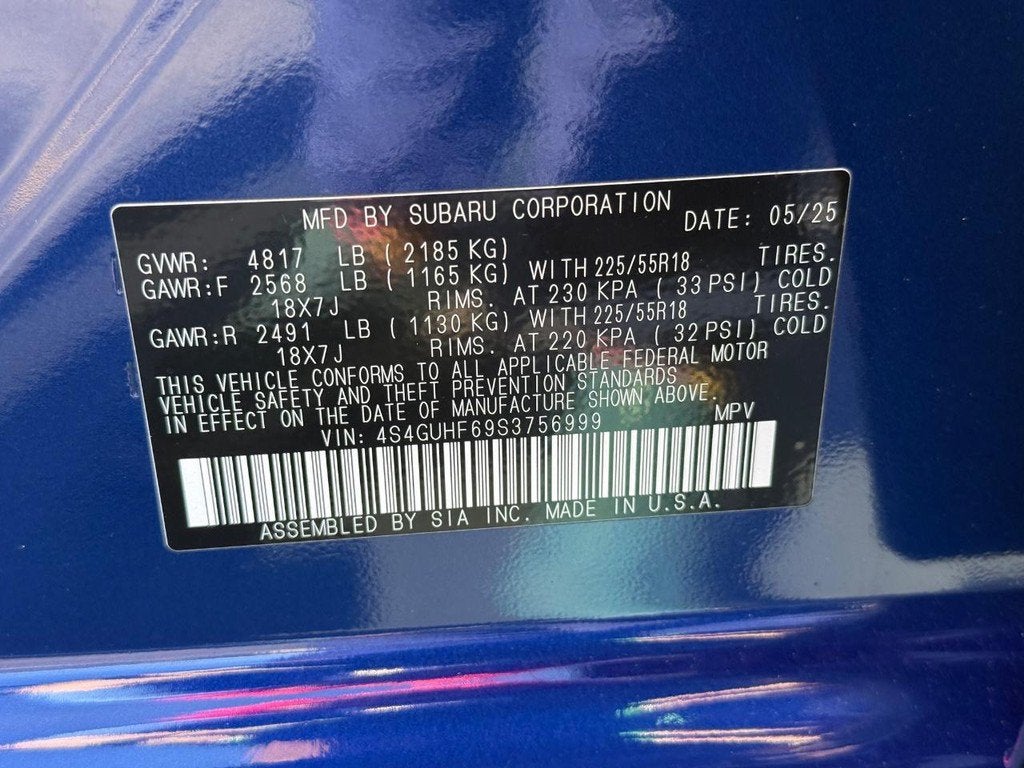 2025 Subaru Crosstrek Sport
