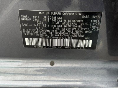 2024 Subaru Crosstrek Wilderness