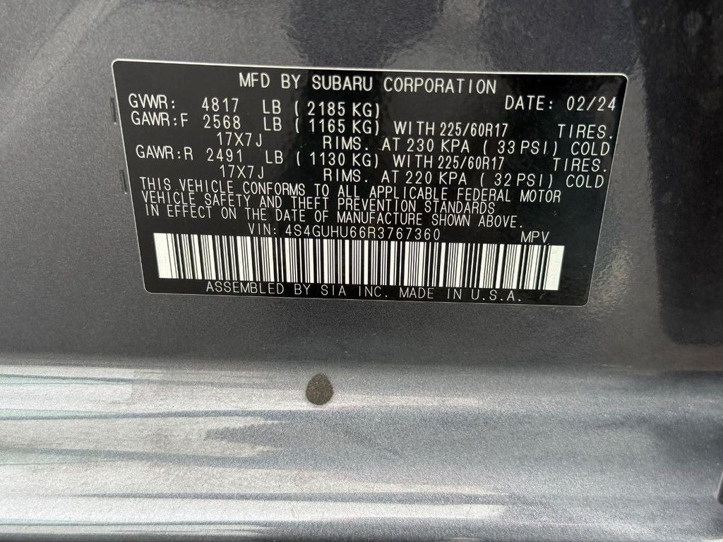 2024 Subaru Crosstrek Wilderness