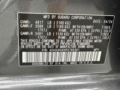 2024 Subaru Crosstrek Wilderness