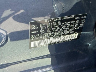 2025 Subaru Ascent Limited