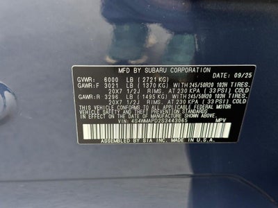 2025 Subaru Ascent Limited