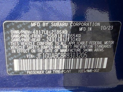 2024 Subaru Impreza Base