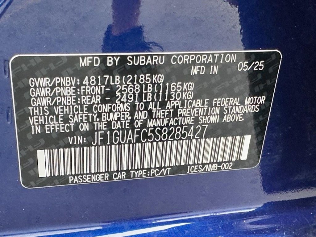 2025 Subaru Impreza Sport