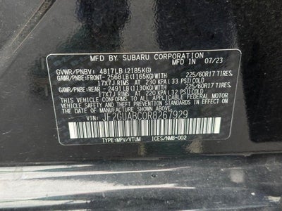 2024 Subaru Crosstrek Base