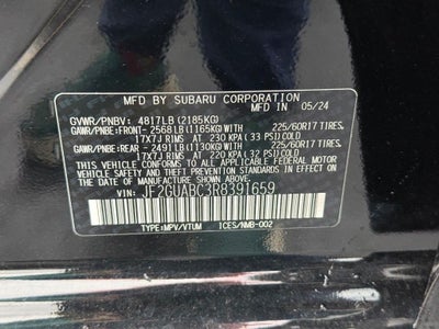2024 Subaru Crosstrek Base