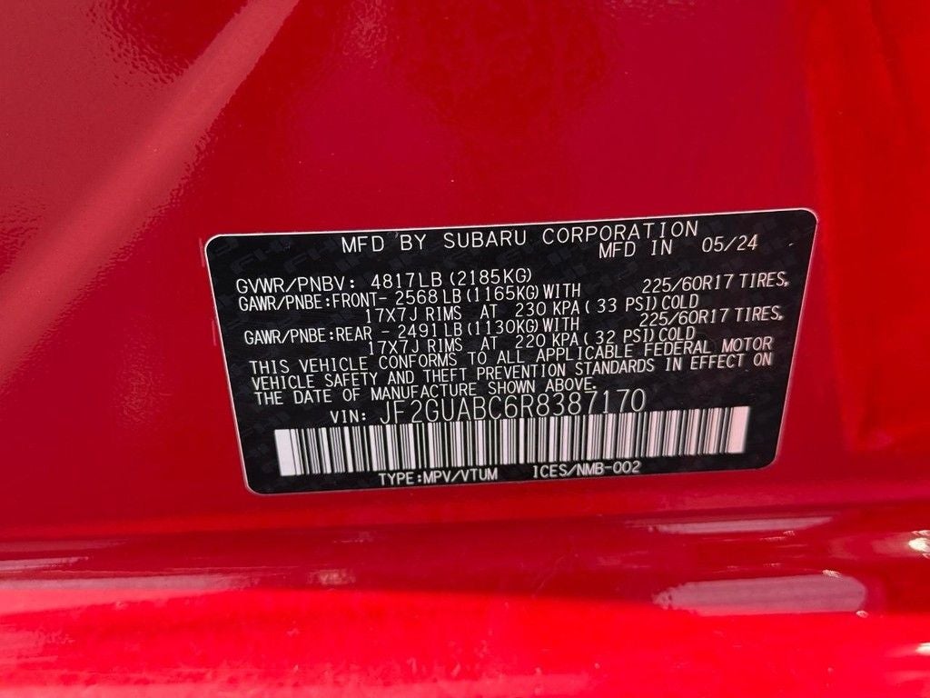 2024 Subaru Crosstrek Base