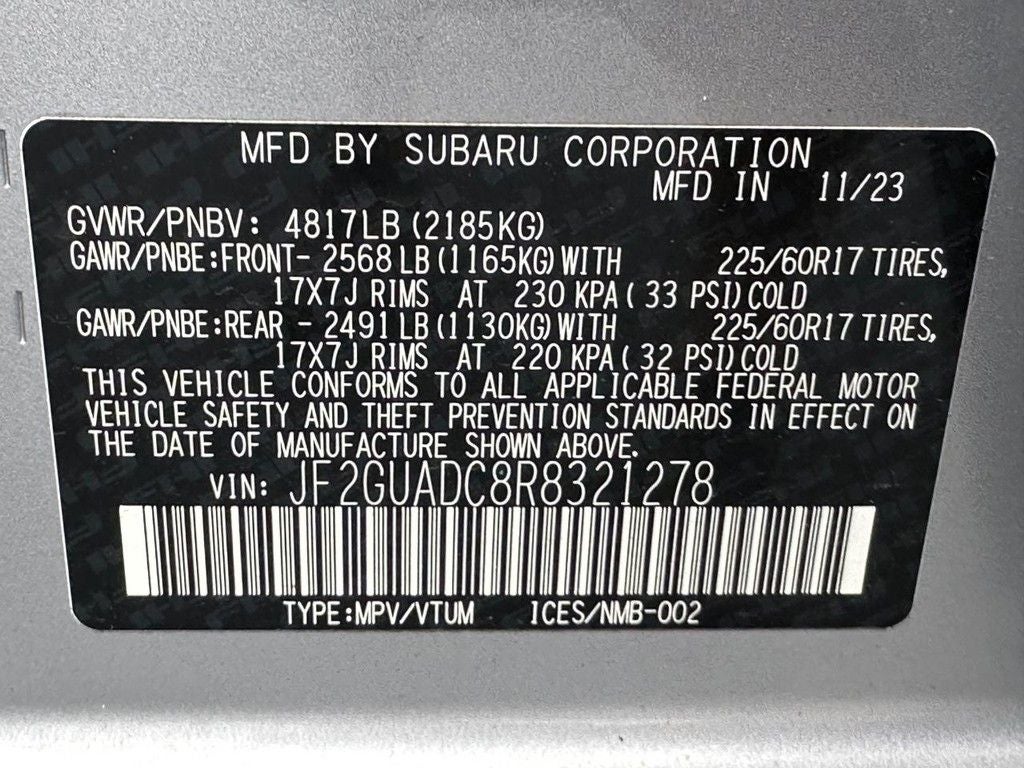 2024 Subaru Crosstrek Premium