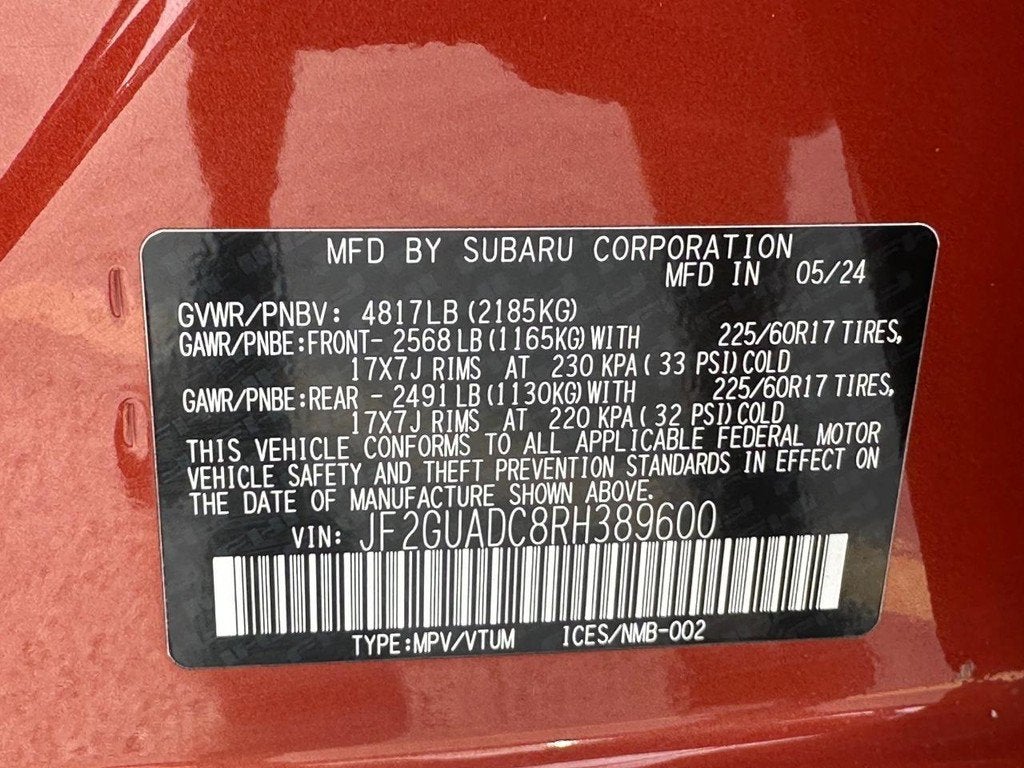 2024 Subaru Crosstrek Premium