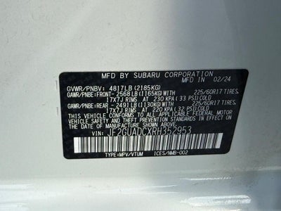 2024 Subaru Crosstrek Premium