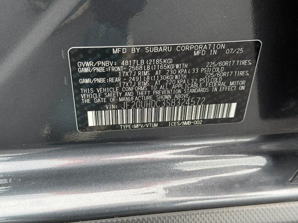 2025 Subaru Crosstrek Premium