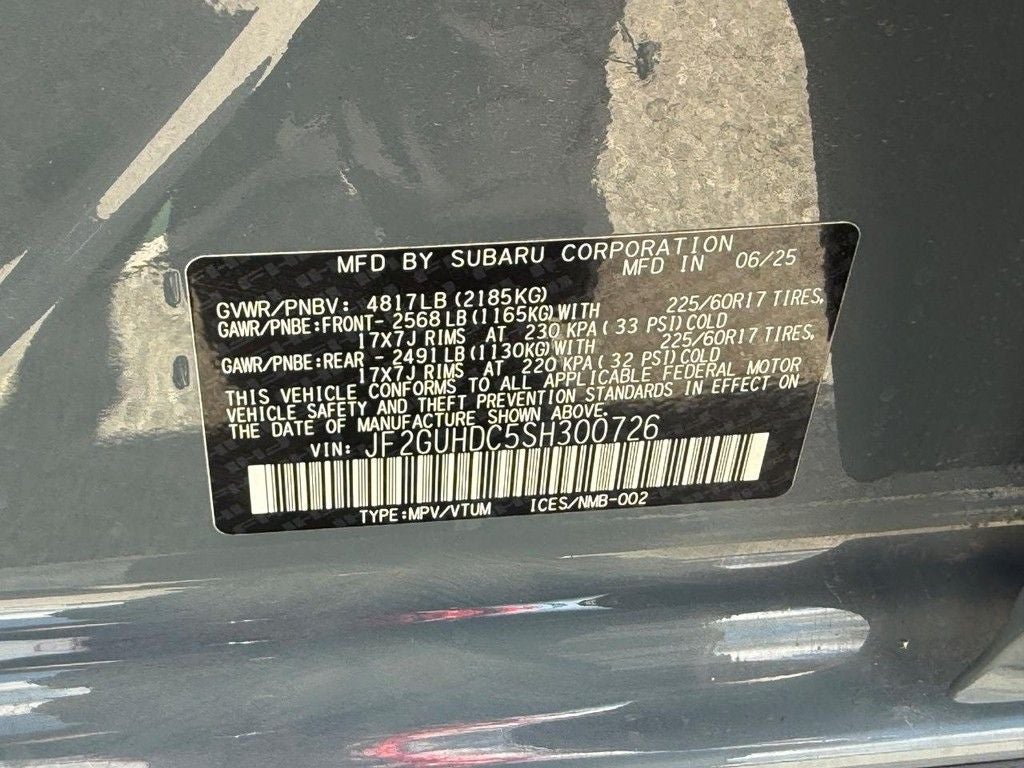 2025 Subaru Crosstrek Premium