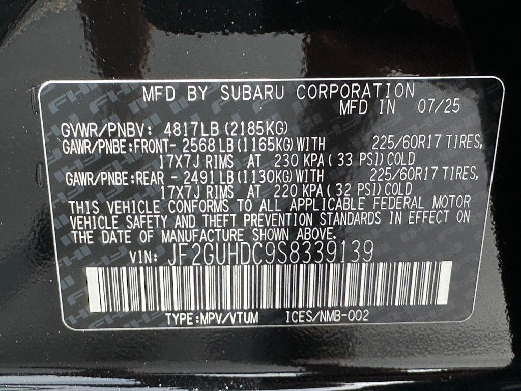 2025 Subaru Crosstrek Premium
