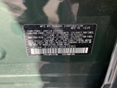 2024 Subaru Forester AWD