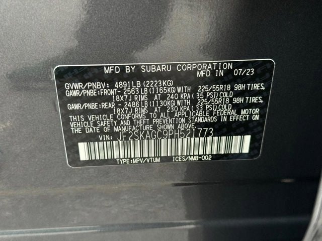 2023 Subaru Forester Sport