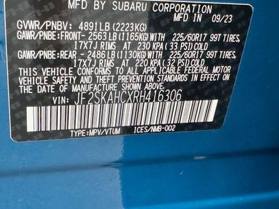 2024 Subaru Forester Wilderness