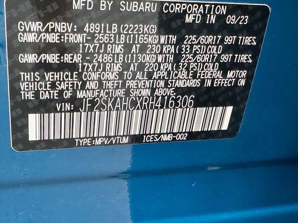 2024 Subaru Forester Wilderness