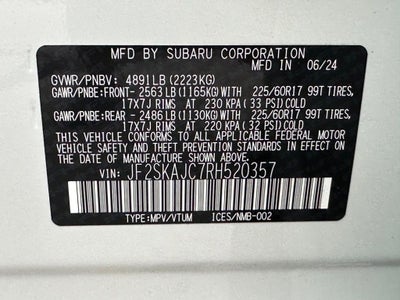 2024 Subaru Forester Wilderness