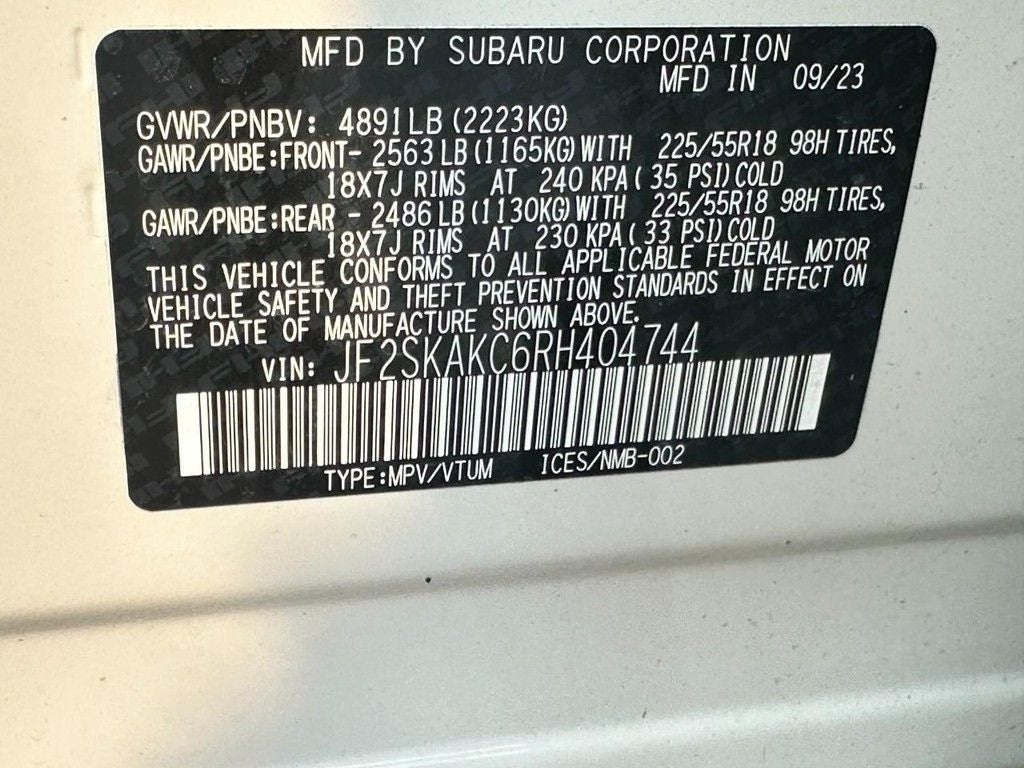 2024 Subaru Forester Limited