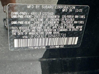 2024 Subaru Forester Limited