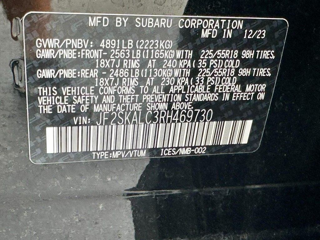 2024 Subaru Forester Limited