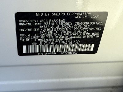 2023 Subaru Forester Touring