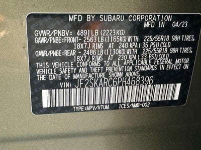 2023 Subaru Forester Touring
