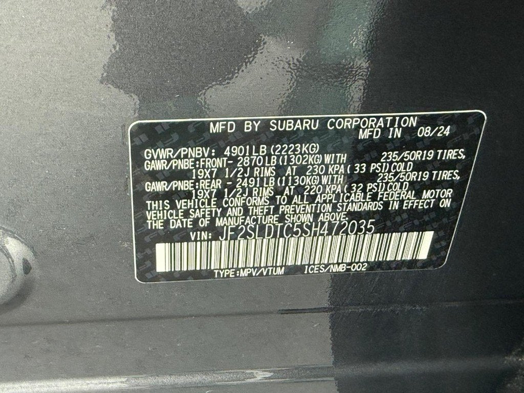 2025 Subaru Forester Touring