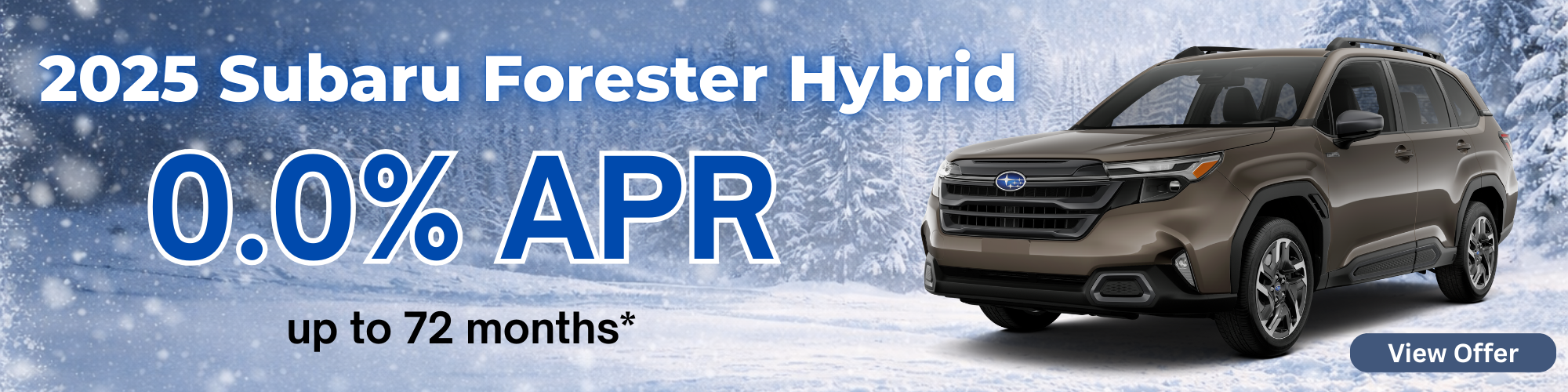 2025 Subaru Forester Hybrid with 0.0% APR financing availabl